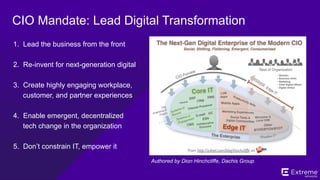 ©2014 Extreme Networks, Inc. All rights reserved.
2014 CIO Priorities
“Measurement is
fabulous. Unless
you’re busy
measuring what's
easy to measure
as opposed to
what's important.”
– Seth Godin
 