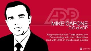 ©2014 Extreme Networks, Inc. All rights reserved.
CIO, UNH
JOANNAYOUNG
Be open to innovation
Take a 460 degree view
Social accelerates contribution
 