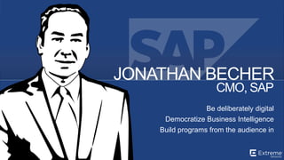 ©2014 Extreme Networks, Inc. All rights reserved.
CDO, HARVARD UNIVERSITY
PERRY HEWITT
Digital should be everyone's job
Think from the outside-in
Management needs to live digital
 