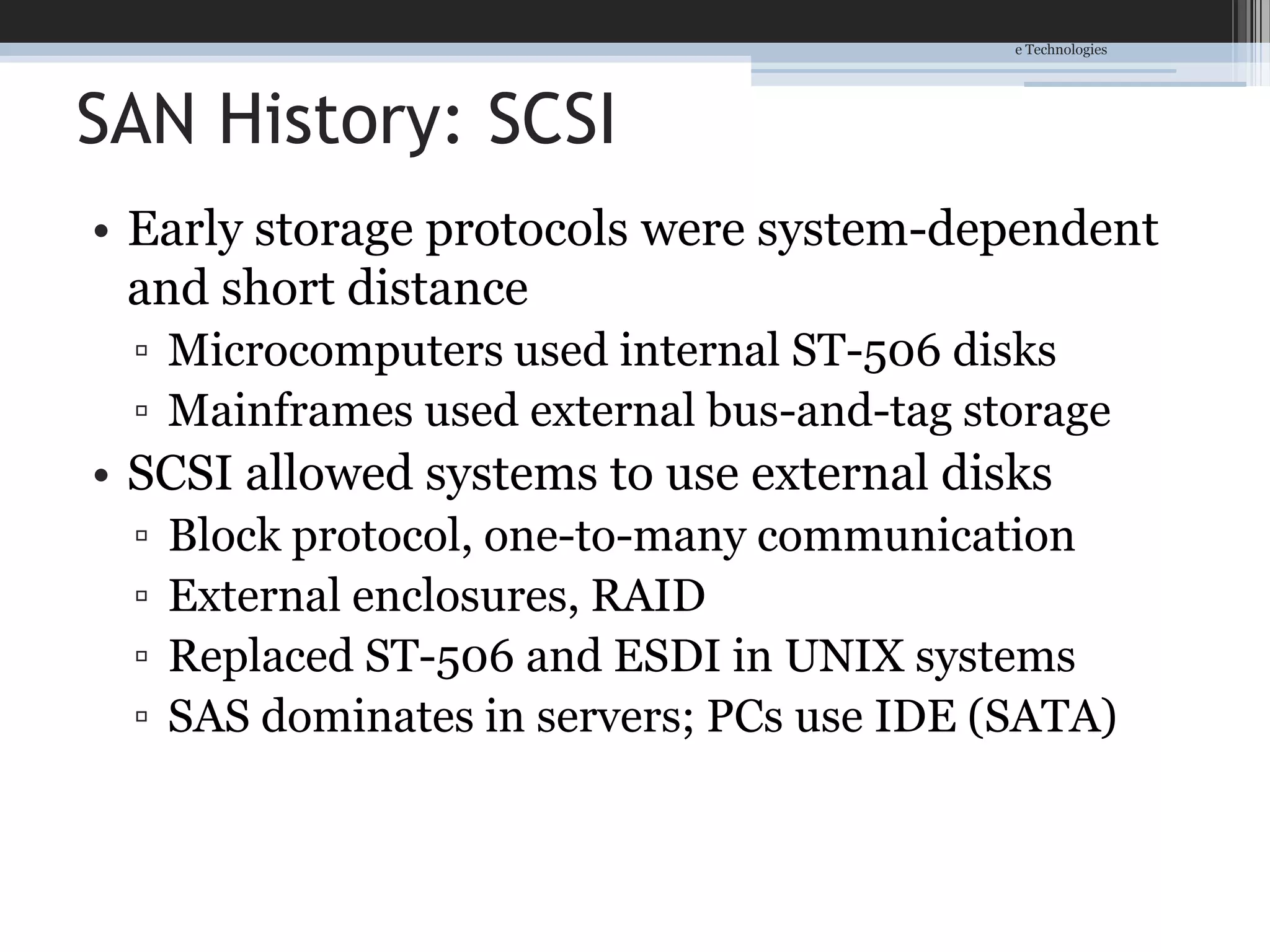 DCB is a work in progress