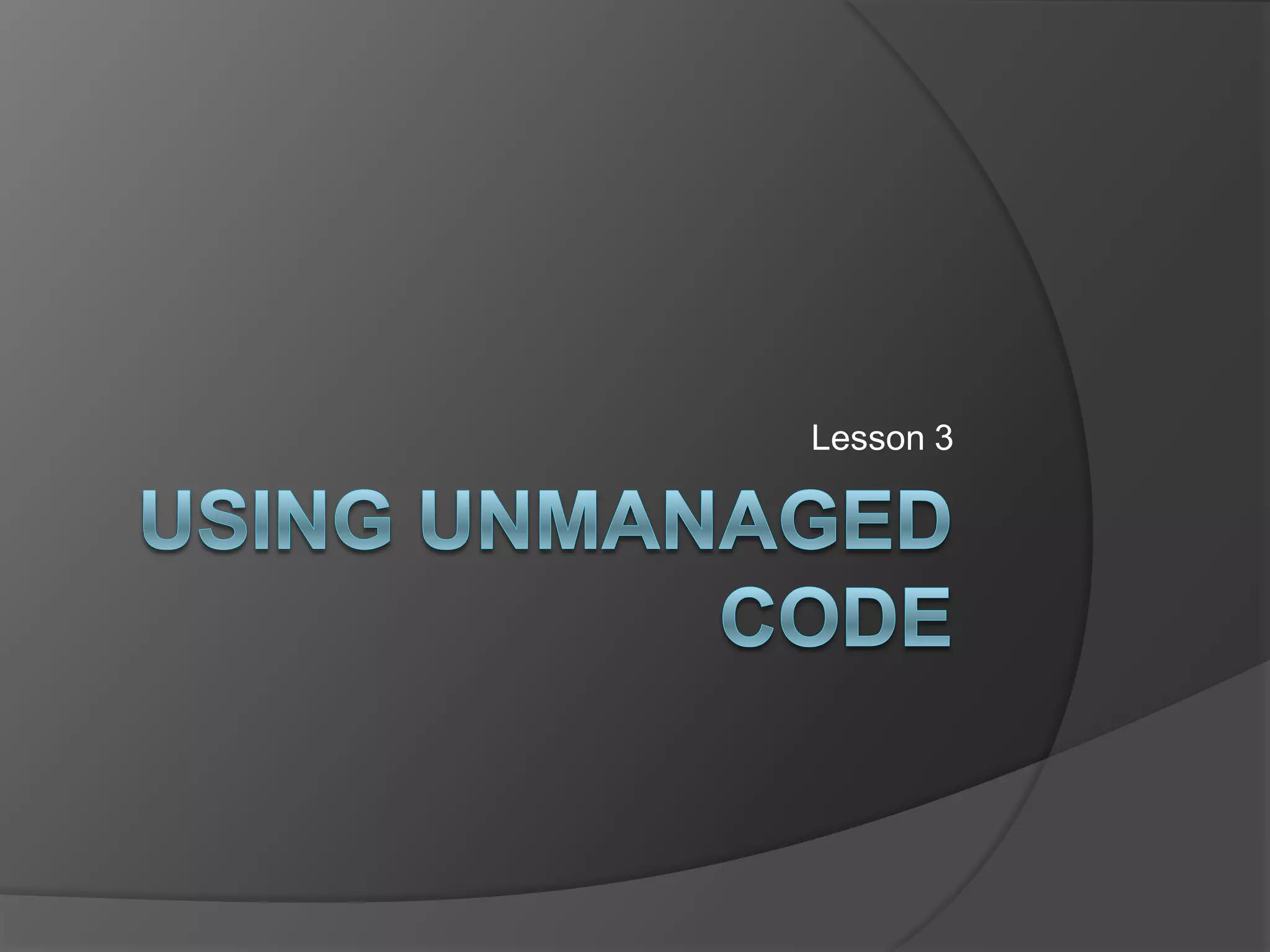  Any member that is to be exposed must be public.