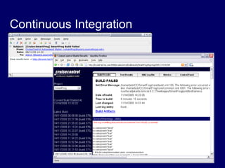 Continuous Integration
 