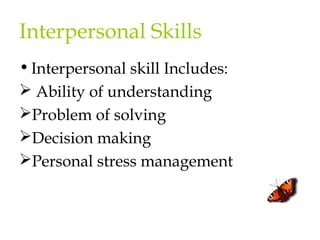 components of interpersonal communication