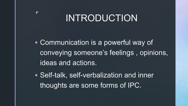 Interpersonal communication | PPT