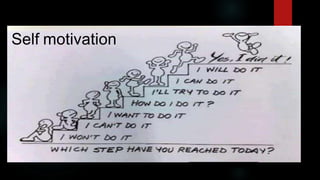Self motivation
 