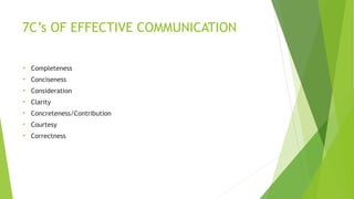 INTERPERSONAL COMMUNICATIONS & BEHAVIOR SKILLS | PPTX