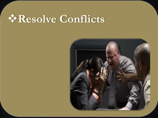 Resolve Conflicts
 