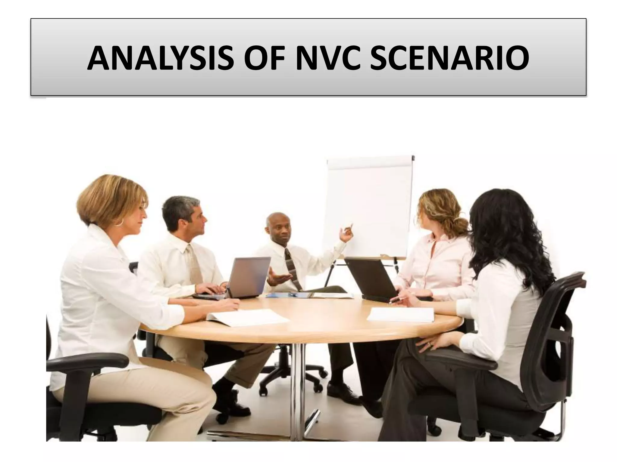 ANALYSIS OF NVC SCENARIO
 