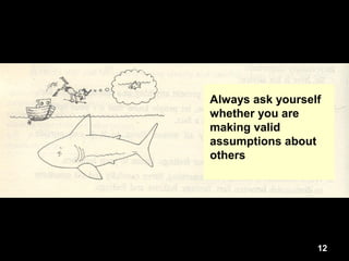 Always ask yourself
whether you are
making valid
assumptions about
others
12
Dr. B RATAN REDDY ratan b
school www.srgi.info
 