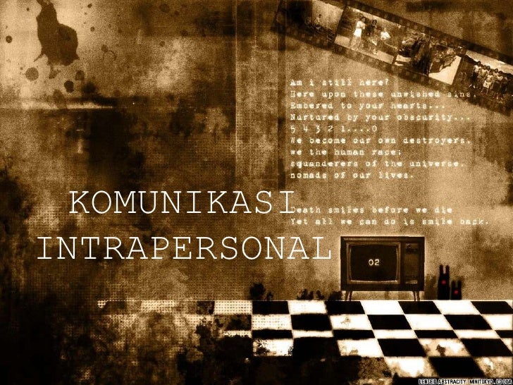 Interpersonal dan intrapersonal