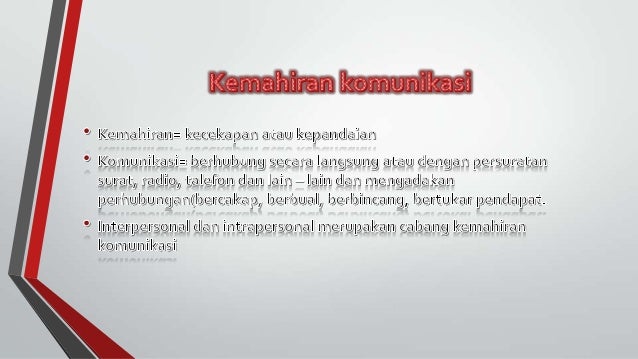 kemahiran belajar Interpersonal dan intrapersonal kemahiran belajar Interpersonal dan intrapersonal