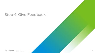 Interpersonal feedback talk and workshop