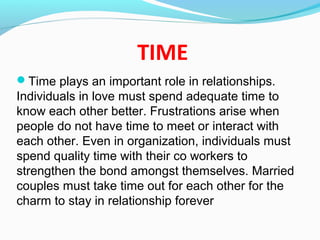 Interpersonal relationship skills muhammad faisal & nandan tyagi | PPT