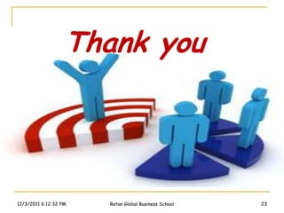 Thank you




12/3/2011 6:12:32 PM   Ratan Global Business School   23
 