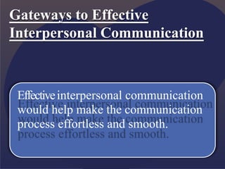 INTERPERSONAL communication SKILLS VTU 2ND SEM COMMUNICATIVE ENGLISH.pptx