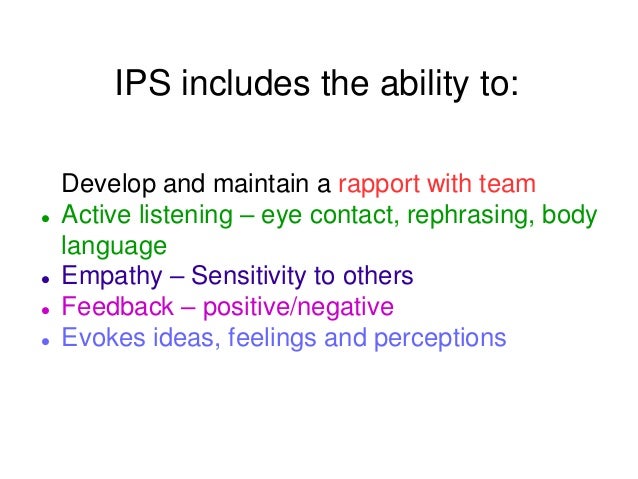 inter personal skills at workplace personal ability