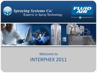 Welcome toINTERPHEX 2011 