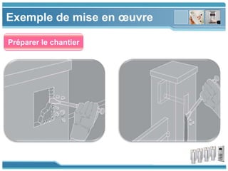 www.themegallery.com
Exemple de mise en œuvre
Préparer le chantier
 