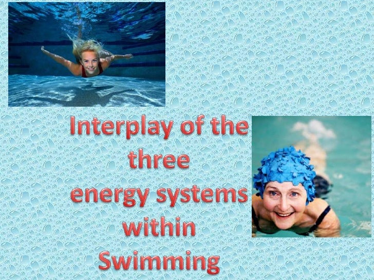 Interplay of the three energy systems in swimming sarah