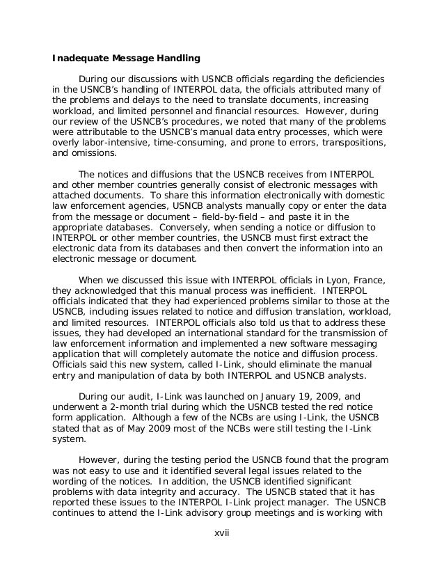 Interpol related cases 2013/36/EE