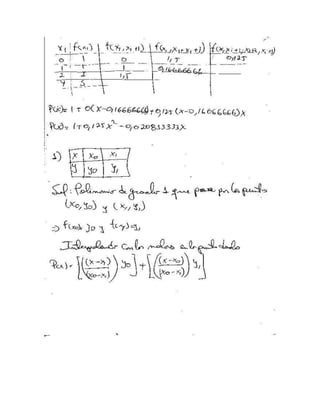 Interpolacion samuel quero