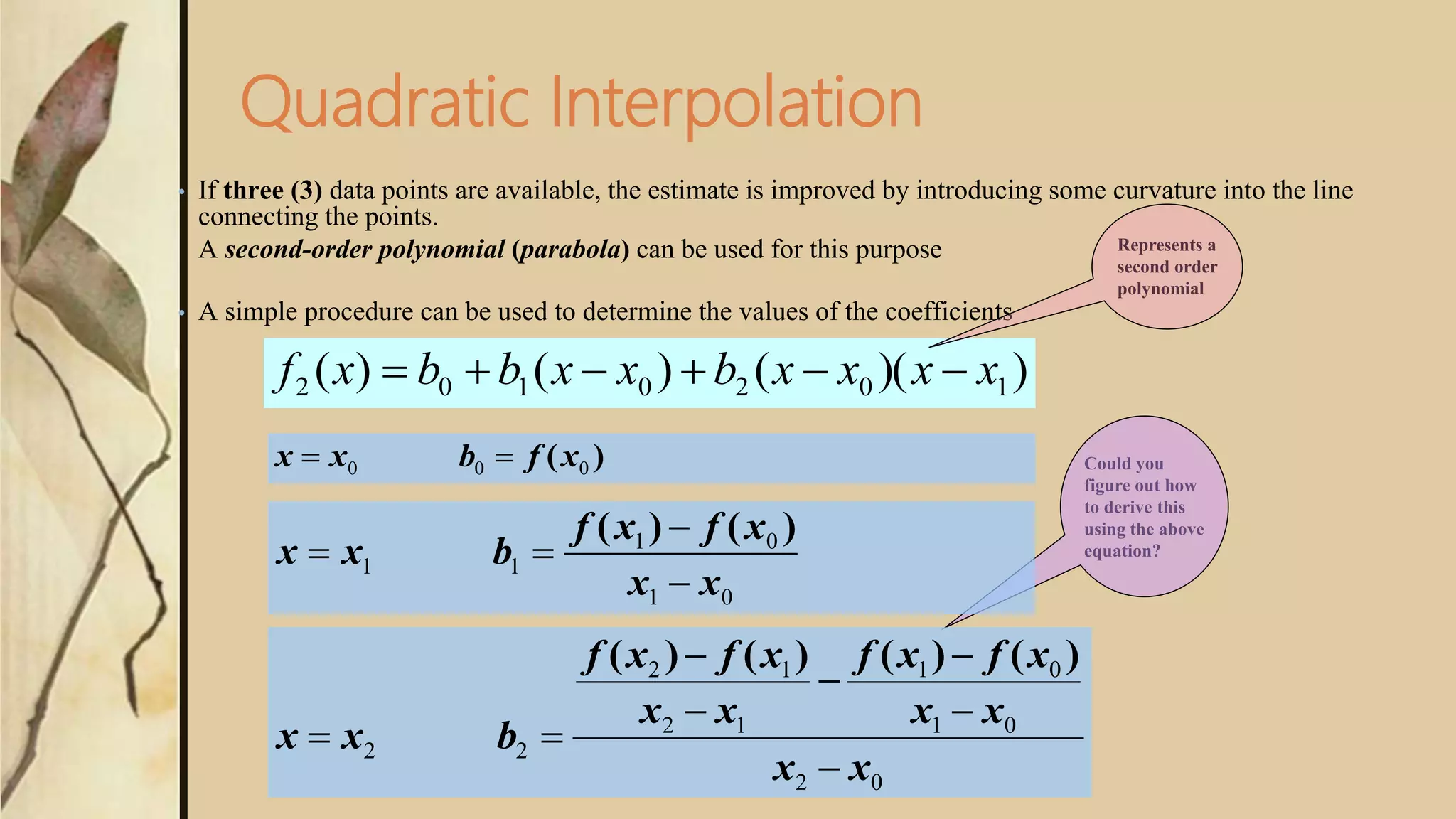 Interpolation | PPT