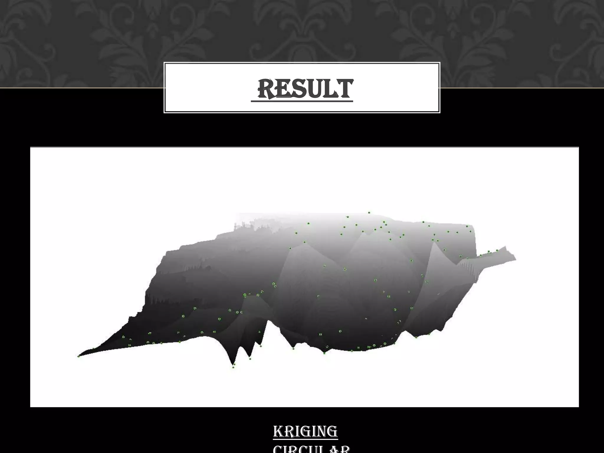 Result
Kriging
 