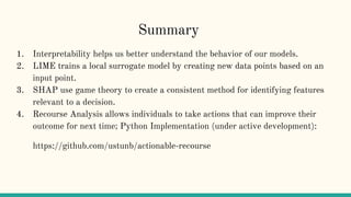 Interpretable machine learning : Methods for understanding complex ...