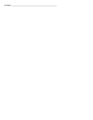 e) relógio: _____________________________________________________
 