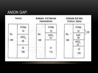 ANION GAP:
 