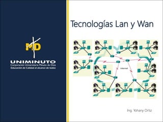 Tecnologías Lan y Wan
Ing. Yohany Ortiz
 