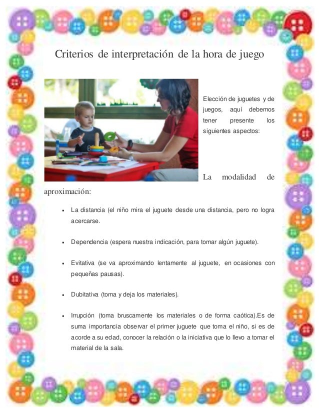 Interpretacion En La Terapia De Juego