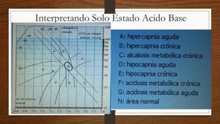 Interpretando Solo Estado Acido Base
 