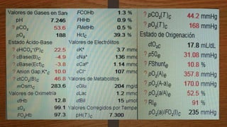 Interpretacion gasometrica