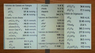 Interpretacion gasometrica