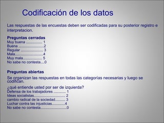 Interpretacion Preparacion Informe Con Resultados Y Codificacion De ...