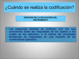 Interpretacion Preparacion Informe Con Resultados Y Codificacion De ...