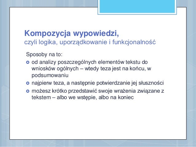 Interpretacja tekstu poetyckiego na maturze