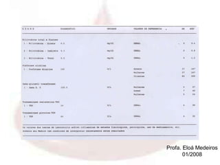 Profa. Eloá Medeiros
       01/2008
 