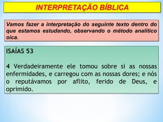 Interpretação bíblica   método oica