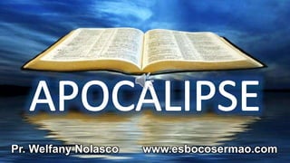 Pr. Welfany Nolasco www.esbocosermao.com
 