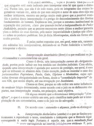 Interpretação do Direito