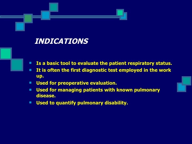 Interpretation OF PFT