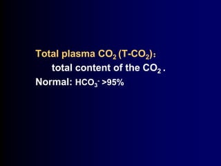 Tco2 In Blood Interpretation of arterial blood gases:Traditional versus Modern | PDF