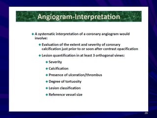 Interpretation of coronary angiogram | PPT