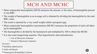 Mch Count Comprehensive Interpretation of Full Blood Count with Differential ...