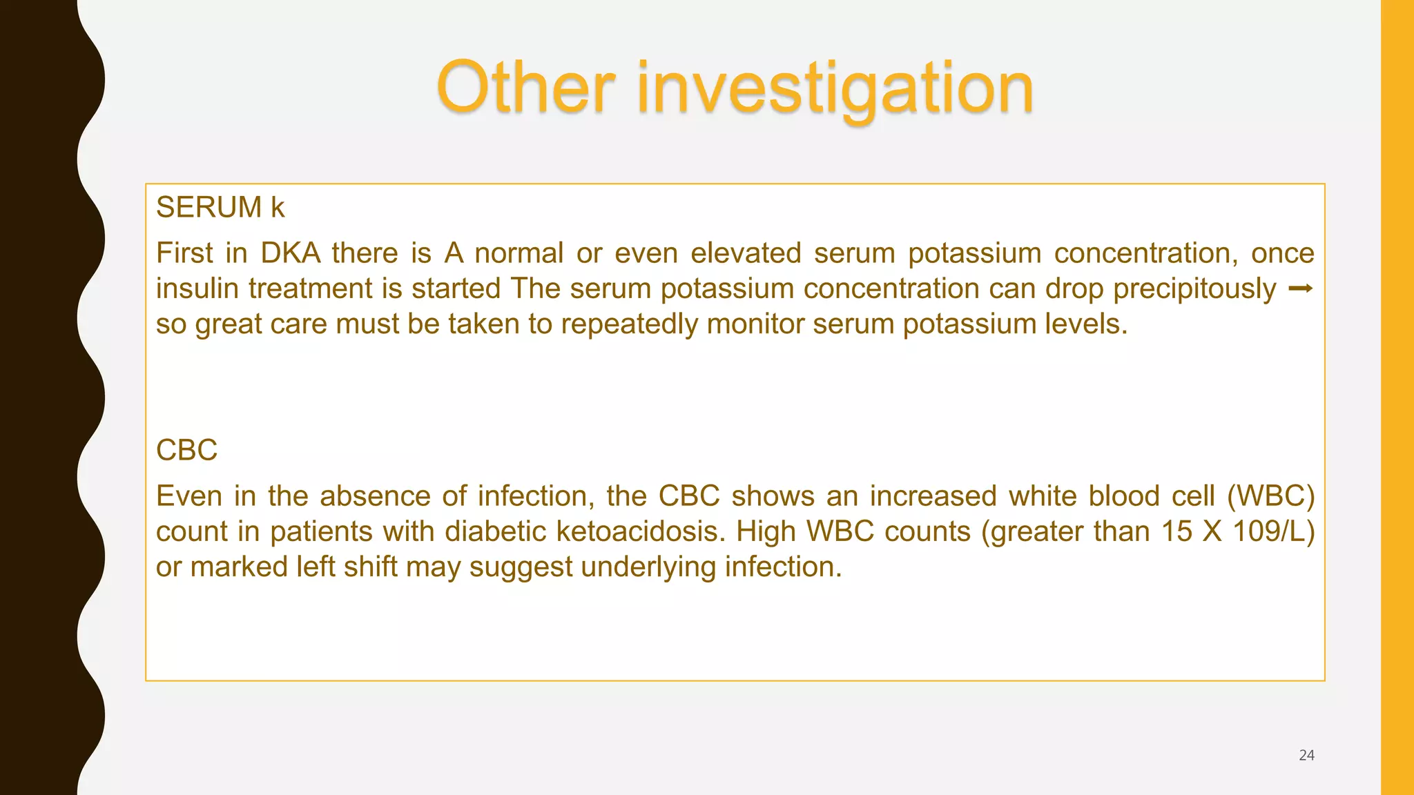 Interpretation of ketoacidosis (dka) part 2 | PPSX