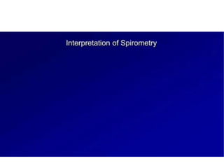 Interpretation of Pulmonary Function Test
