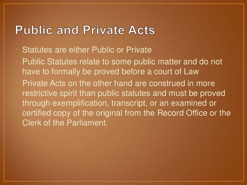 Interpretation of Statutes (English Law)