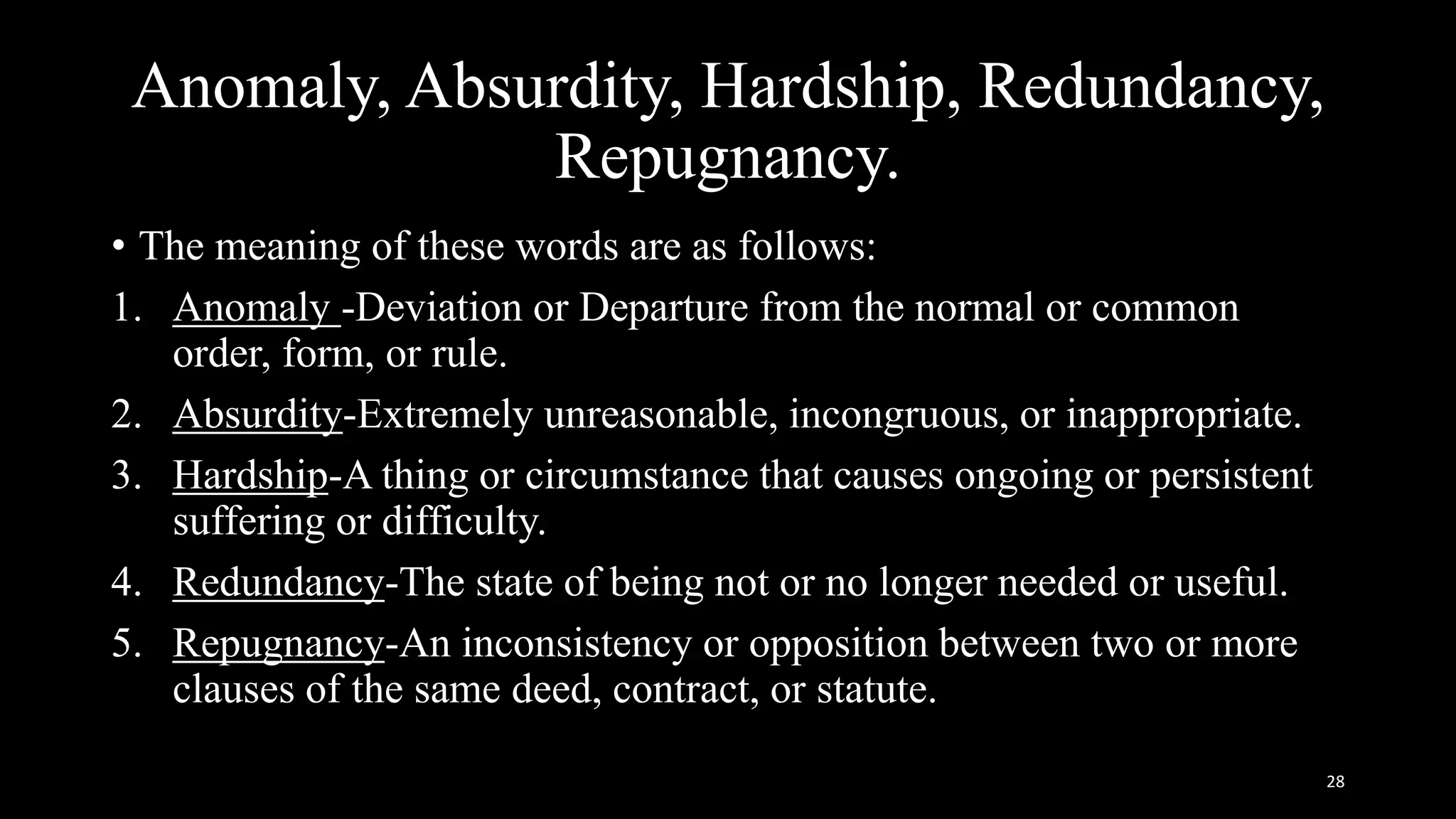 Interpretation of statutes | PPTX